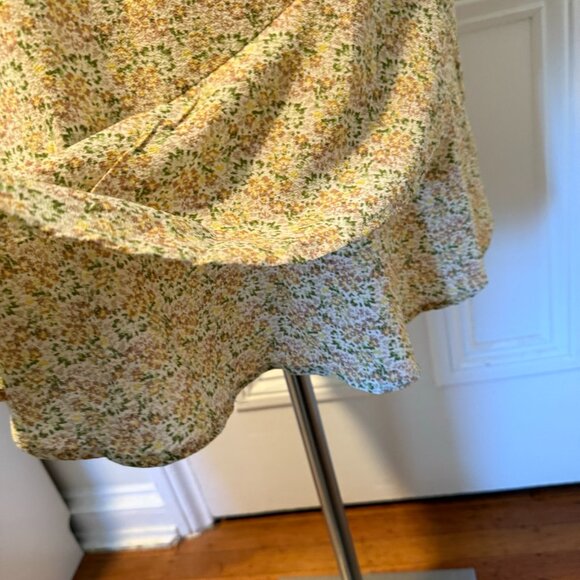 Mounteau Los Angeles Floral Cap Dress - Picture 6 of 11